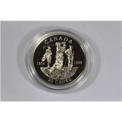 1999 STERLING SILVER 50¢