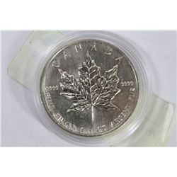 .9999 1oz SILVER MAPLE LEAF COIN