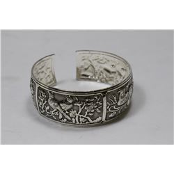 TIBETAN SILVER BANGLE BRACELET