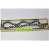Image 1 : 10MM GREY SEA SHELL PEARL NECKLACE