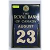 Image 1 : ROYAL BANK VINTAGE CALENDER
