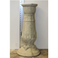 CONCRETE GRAPE DESIGN BIRD BATH