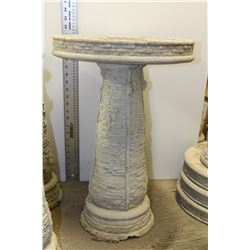 LIGHTHOUSE DESIGN CONCRETE BIRD BATH