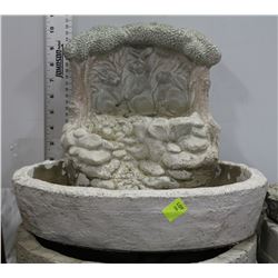 CONCRETE FOUNTAIN ON CHOICE: RABBITS