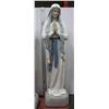 Image 1 : LARGE PAINTED CONCRETE MARY