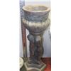 Image 1 : CONCRETE PAINTED CHERUB PLANTER