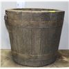 Image 1 : CONCRETE PAINTED BUCKET PLANTER X2