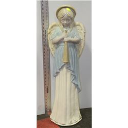 CONCRETE PAINTED CHOIR ANGEL AS THEY COME