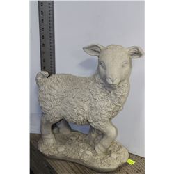 CONCRETE SHEEP ORNAMENT