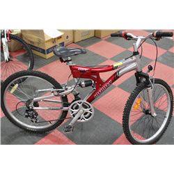 INFINITY 21SPD FULL SUSP MTN BIKE