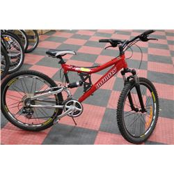 INFINITY 21SPD FULL SUSP MTN BIKE