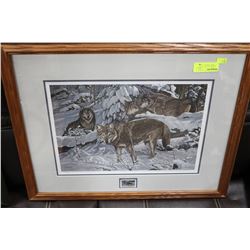 WINTER SHADOWS BY BISSAR LTD ED SIGNED PRINT