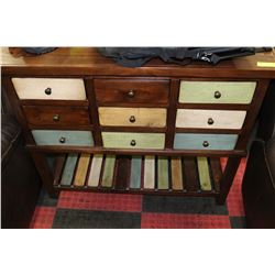 SHOWHOME MULTI COLOUR 42" SIDEBOARD