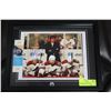 Image 1 : FRAMED & SIGNED WAYNE GRETZKY PHOTO W/ TICKET