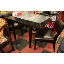 WOOD SHOWHOME DBL DROP LEAF TABLE
