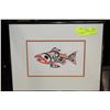 Image 1 : HAIDA DOG SALMON SIGNED PRINT BY B REID
