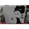Image 1 : SHOWHOME AUDREY HEPBURN PRINT