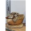 Image 1 : STONE DUCK  & DUCKLINGS ORNAMENT