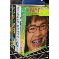 UGLY BETTY SEASONS 1-4 COMPLETE DVD BOX SETS
