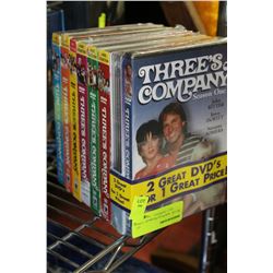 SEASONS 1-8 OF THREE'S COMPANY DVD BOX SETS