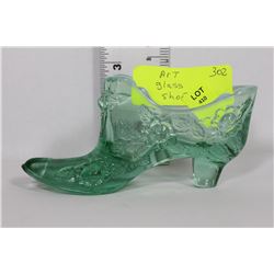 ART GLASS SHOE