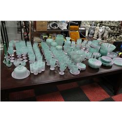 COLLECTOR FROSTED SERIES GLASS DINNER WARE SET