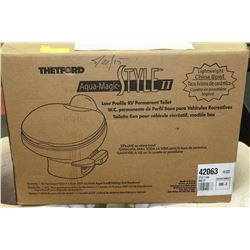 NEW THETFORD LOW PROFILE TOILET