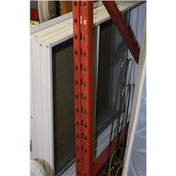 51"x39" WHITE FRAMED SLIDING PANE WINDOW