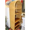 Image 1 : LARGE WICKER SHELF UNIT