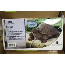TURTLE SPOUTING STATUE