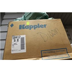 CASE OF SIZE M DISPOSABLE COVERALLS