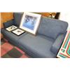 Image 1 : BLUE FABRIC 82" SOFA