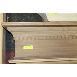 WOOD MANTLE TOP ON CHOICE