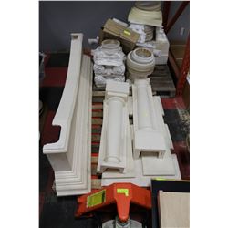 CERAMIC FIREPLACE MANTLE