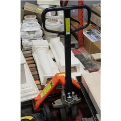 PALLET JACK ON CHOICE: ORANGE