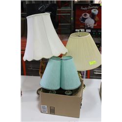 ESTATE ASSORTED TABLE LAMPS