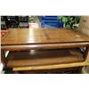 Image 1 : WOOD COFFEE TABLE