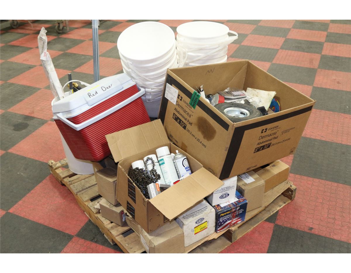 PALLET OF UNCLAIMED FREIGHT