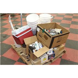PALLET OF UNCLAIMED FREIGHT