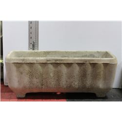 CONCRETE RECTANGULAR PLANTER