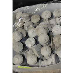 BOX OF SMALL CONCRETE ORNAMENTS AS THEY COME