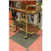Image 1 : BRASS & GLASS TROLLEY