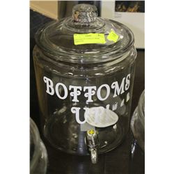 2 GALLON DRINK DISPENSER ON CHOICE:BOTTOMS UP