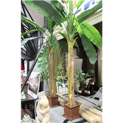 PAIR OF ARTIFICIAL PLANTS