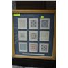 Image 1 : "THE COLLECTION" FRAMED VERMONT QUILT COLLECTION