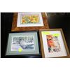 Image 1 : LOT OF 3 SIGNED ART