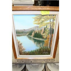 H DEBLOIS OIL PAINTING