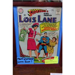 LOIS LANE #61 1960s COMIC BOOK DISPLAY