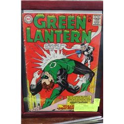 GREEN LATERN #33 1960s COMIC BOOK DISPLAY