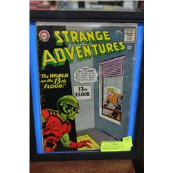 STRANGE ADVENTURES #172 1960s COMIC BOOK DISPLAY